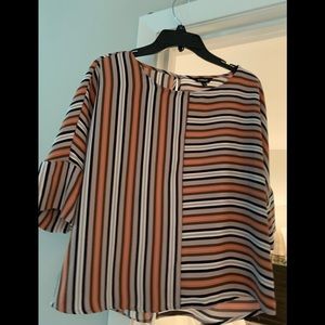 Express striped blouse